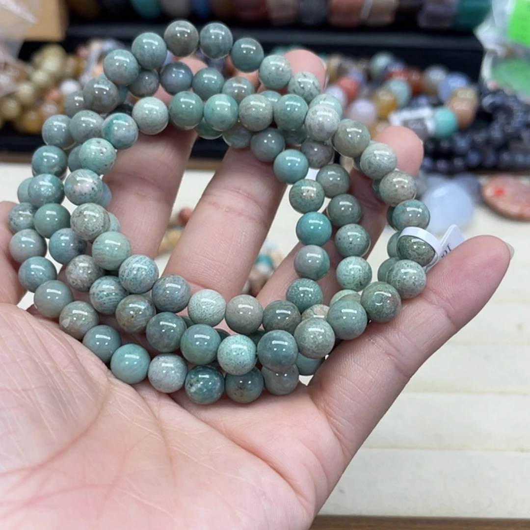 未镶嵌手串硅化珊瑚（珊瑚玉）295