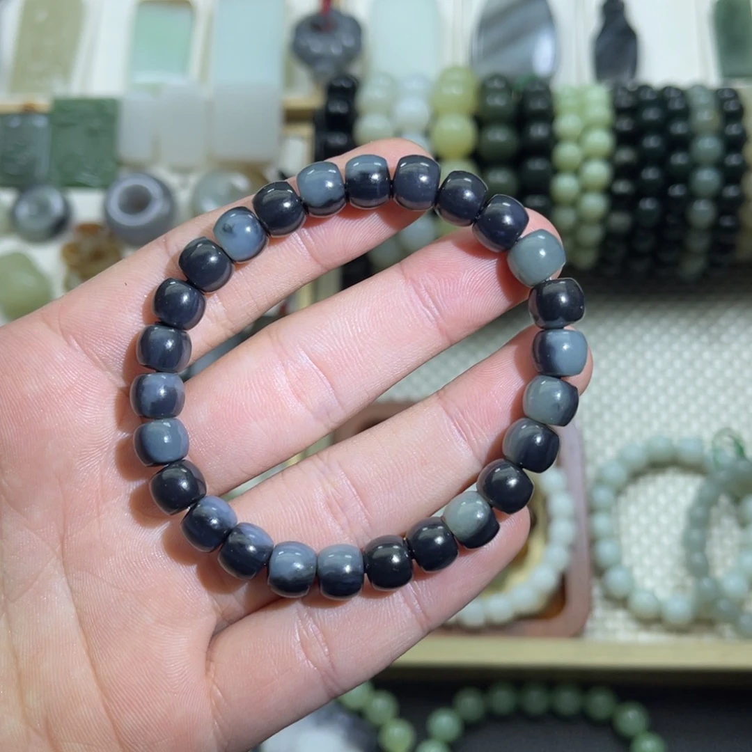 和田玉手链未镶嵌