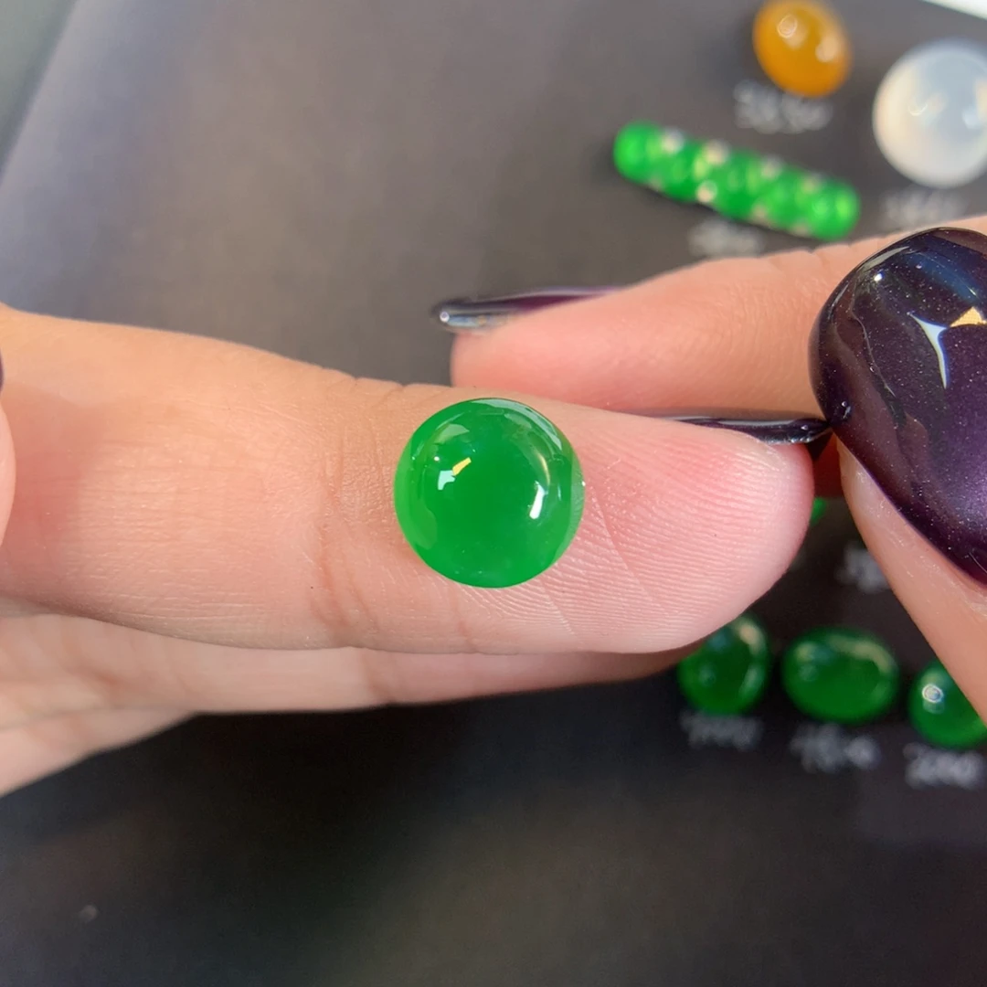 翡翠散珠翡翠8.57-8.6-4.17