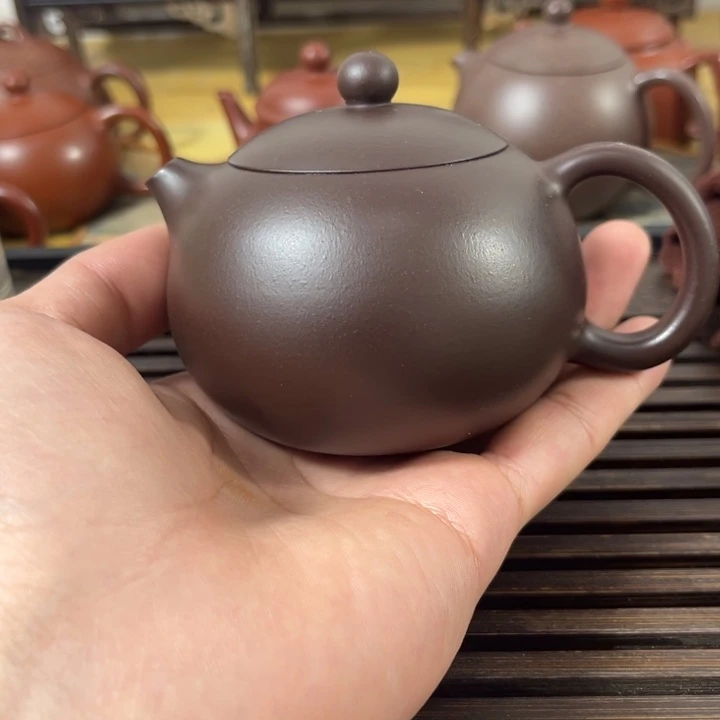 紫砂茶壶原矿紫砂半手工制作