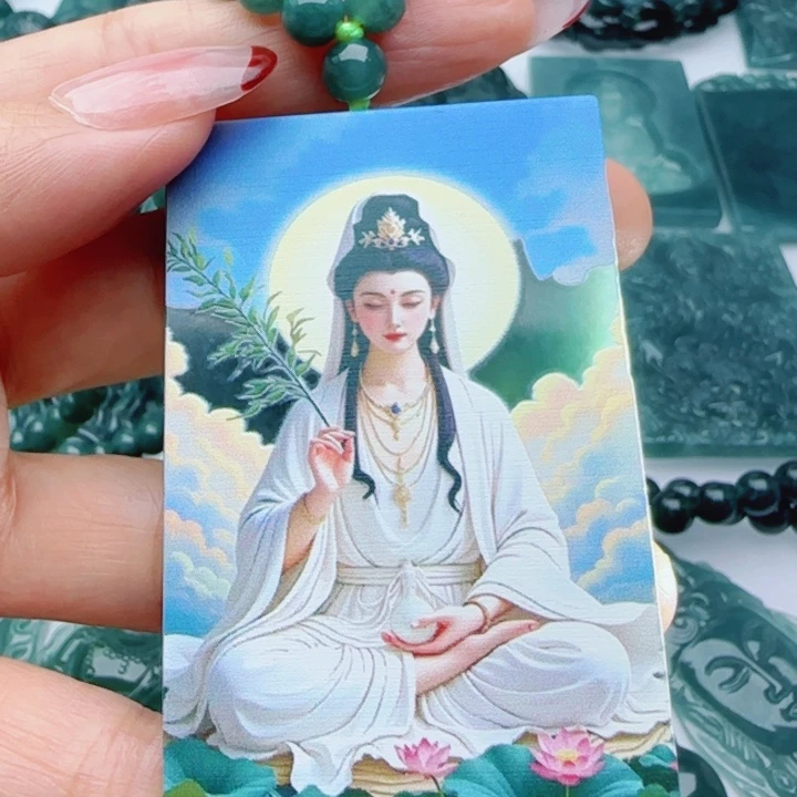 翡翠未镶嵌颈饰多样性发货天然A货翡翠