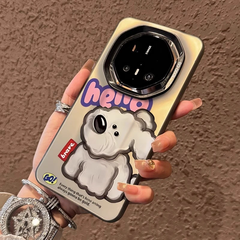 适用华为mate70rs非凡大师手机壳可爱小狗mate60pro保时捷60rs潮