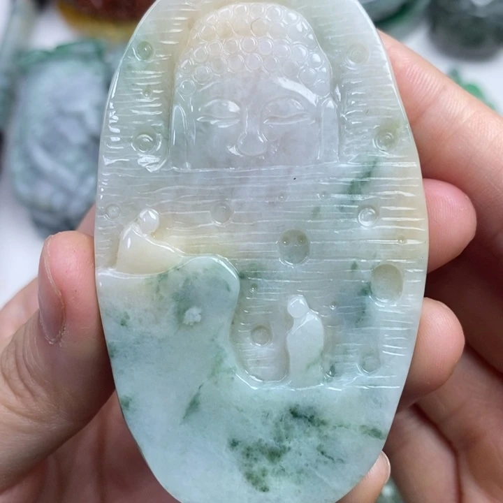 颈饰未镶嵌翡翠吊坠