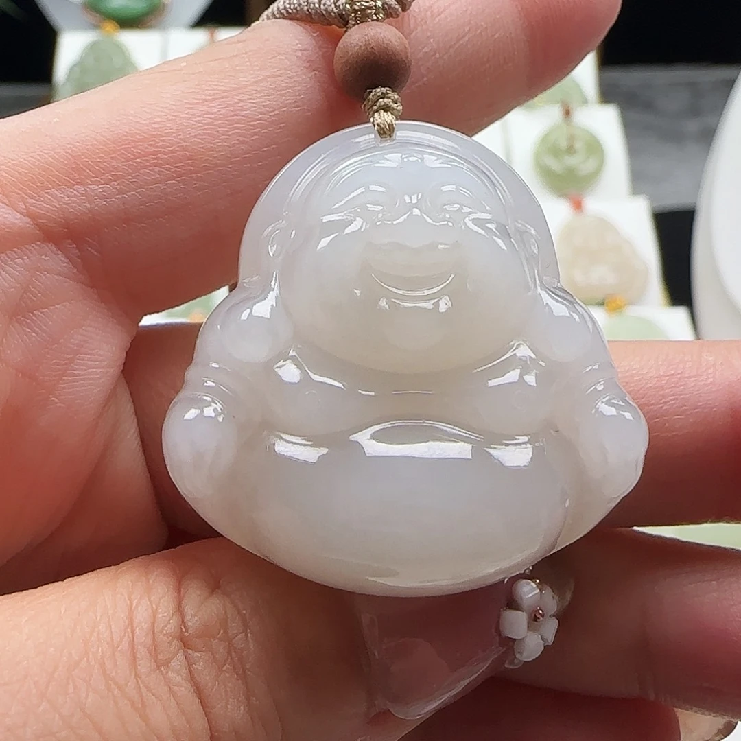 和田玉未镶嵌颈饰35