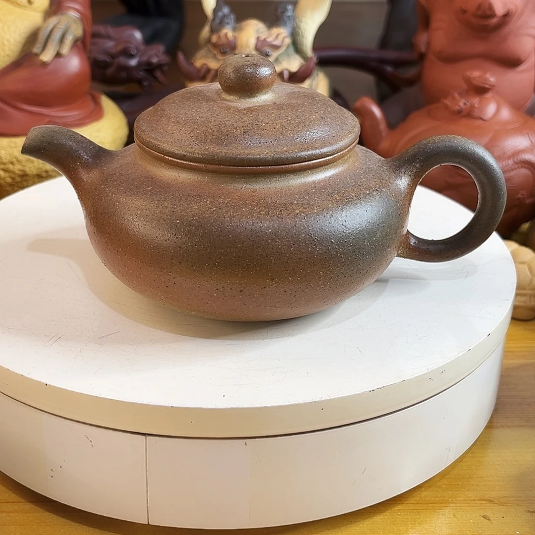 紫砂茶杯仿古壶柴烧！