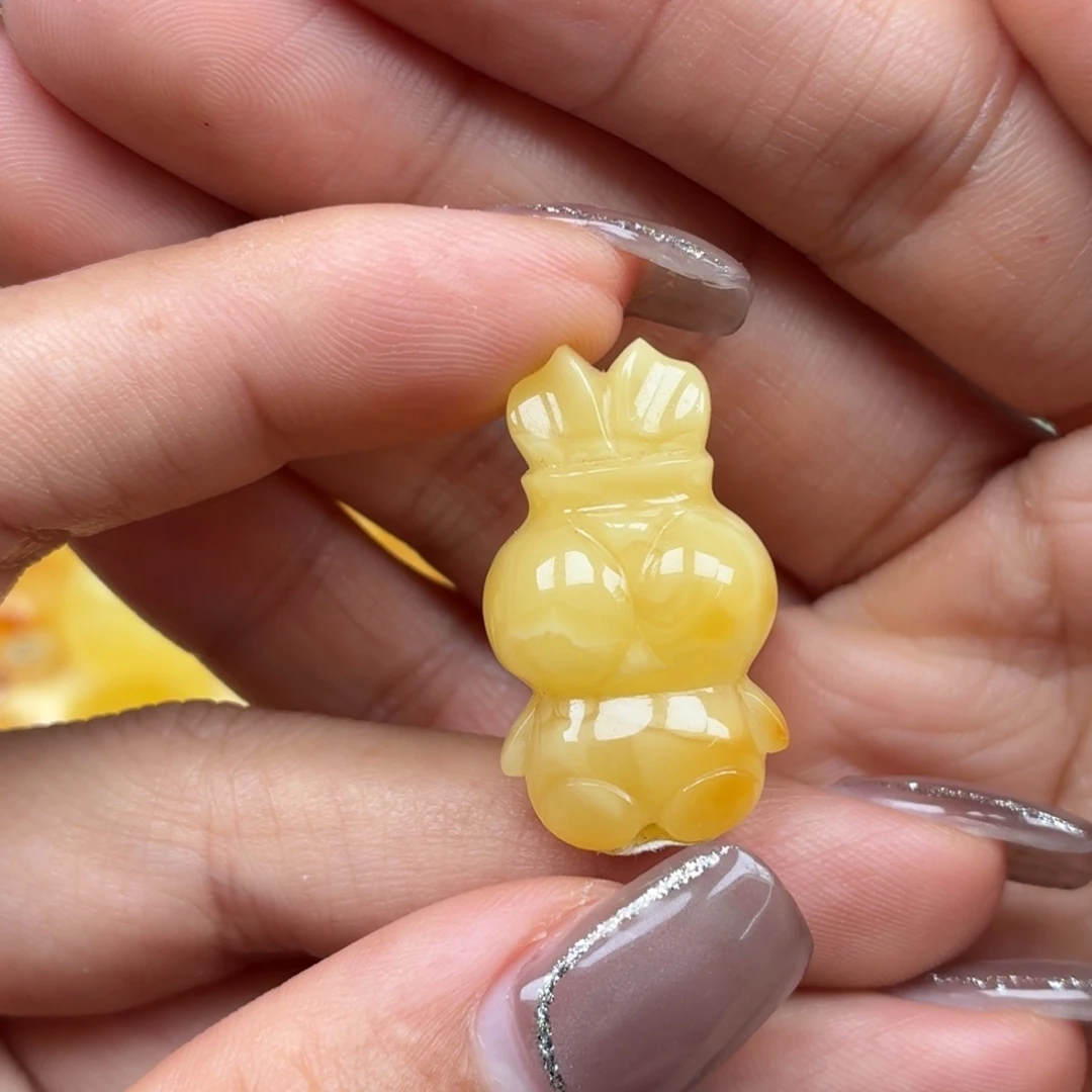 琥珀未镶嵌裸石蜜蜡