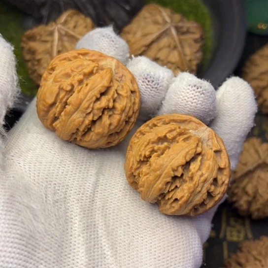 文玩核桃把件秦岭核桃2