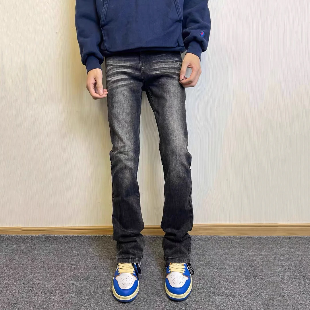 ZLAYCOCleanfit517微喇质感高弹显瘦萧毅亦东同款牛仔裤百搭长裤