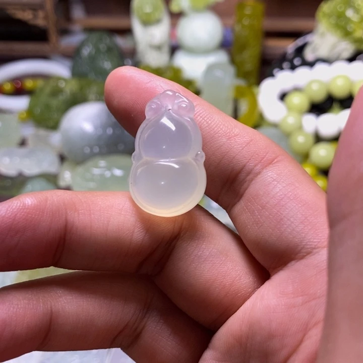 岫玉未镶嵌岫玉颈饰