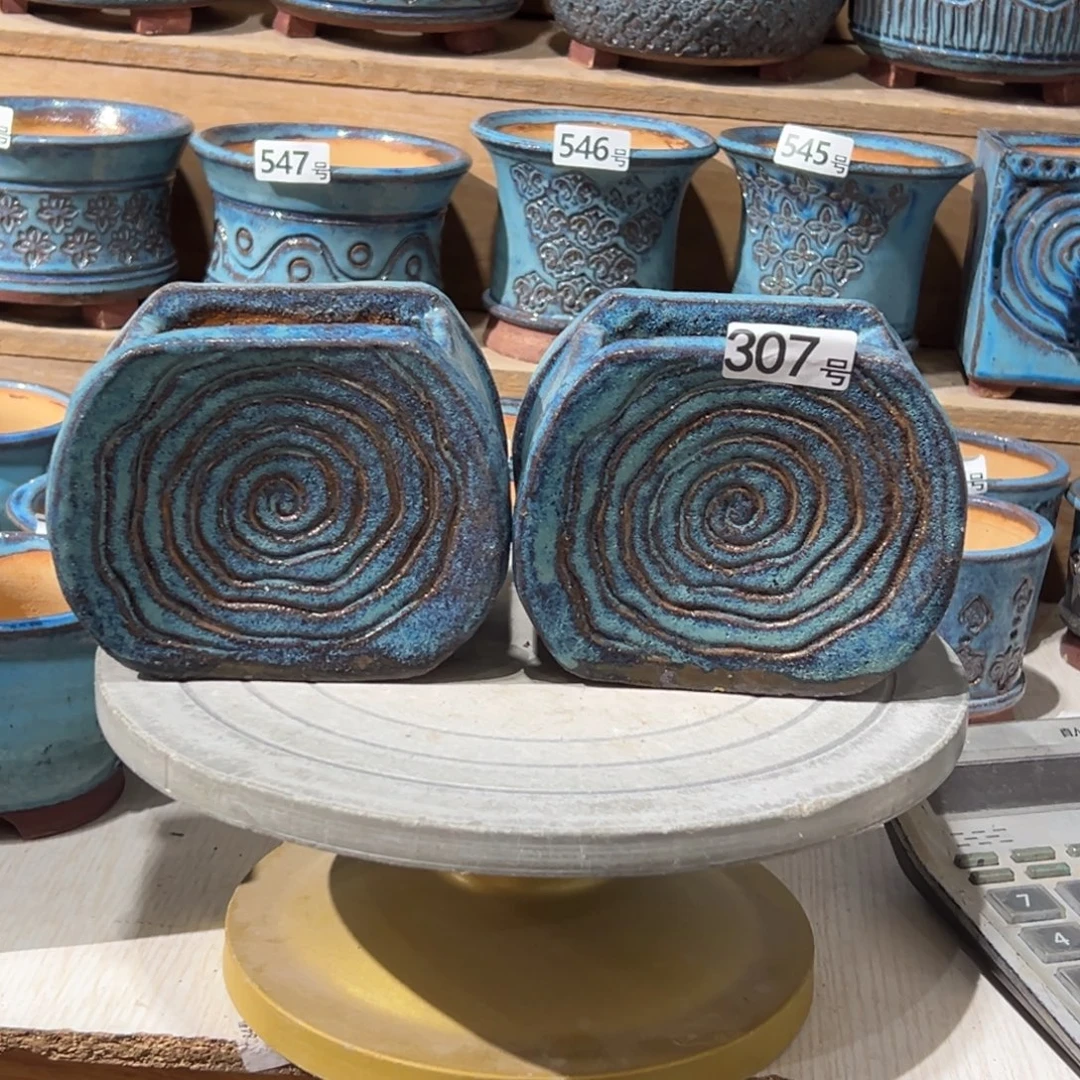 尚雅陶坊多肉花盆，内口径9×7瑕疵