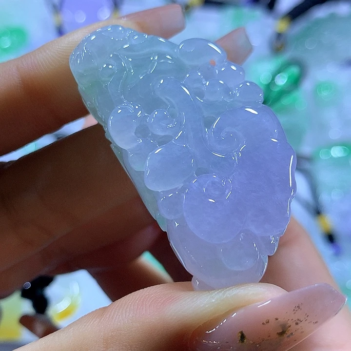 翡翠未镶嵌颈饰天然翡翠A货吊坠
