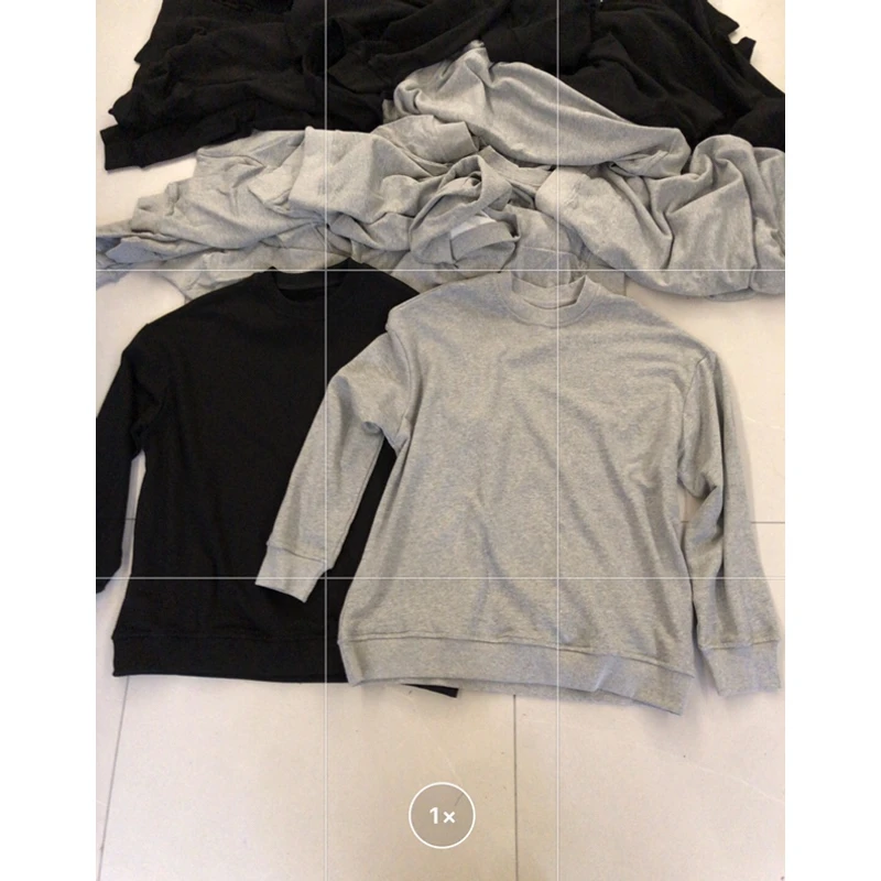 【PINGJIE】2025款欧货卫衣8165小众时尚设计感百搭休闲简约风卫衣