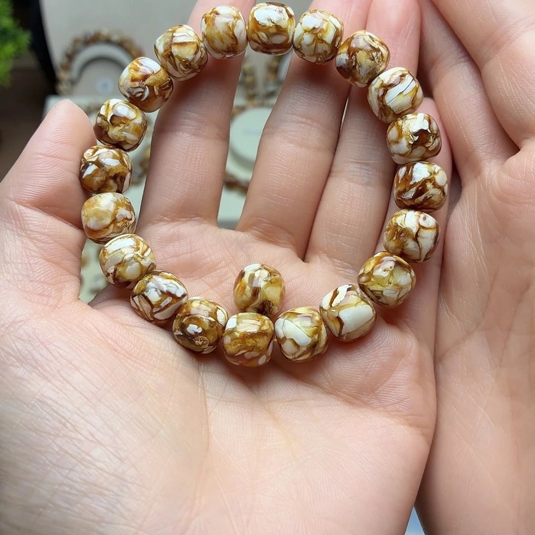 龙***沁色老型手串单圈11