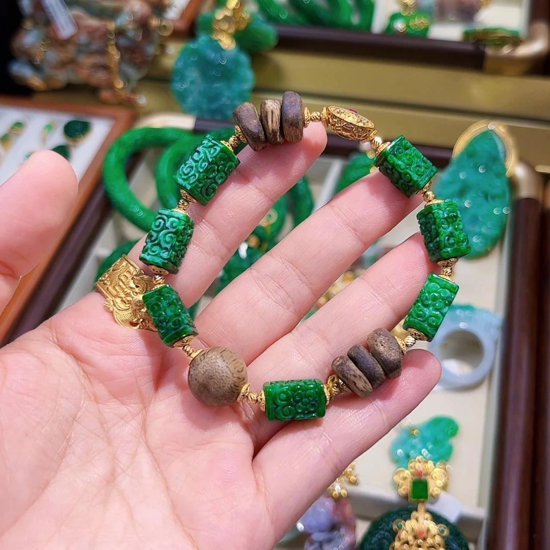 【闪购商品】未镶嵌手串翡翠