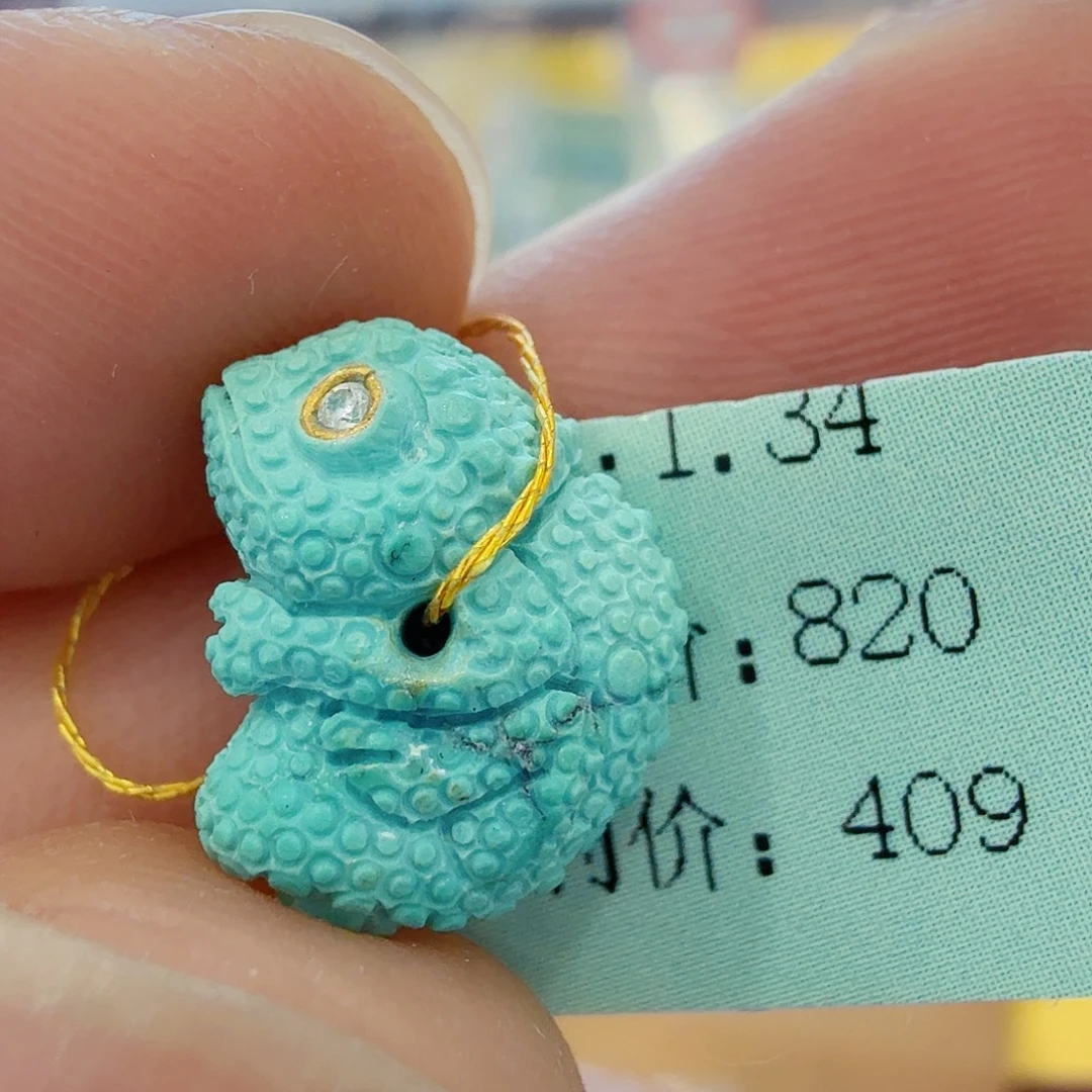 绿松石未镶嵌配饰