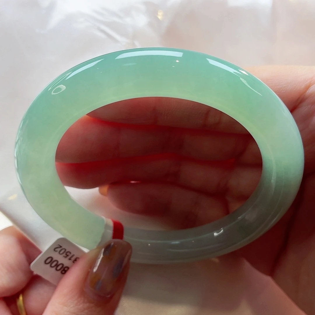 翡翠未镶嵌手镯（圆镯）22（44号）