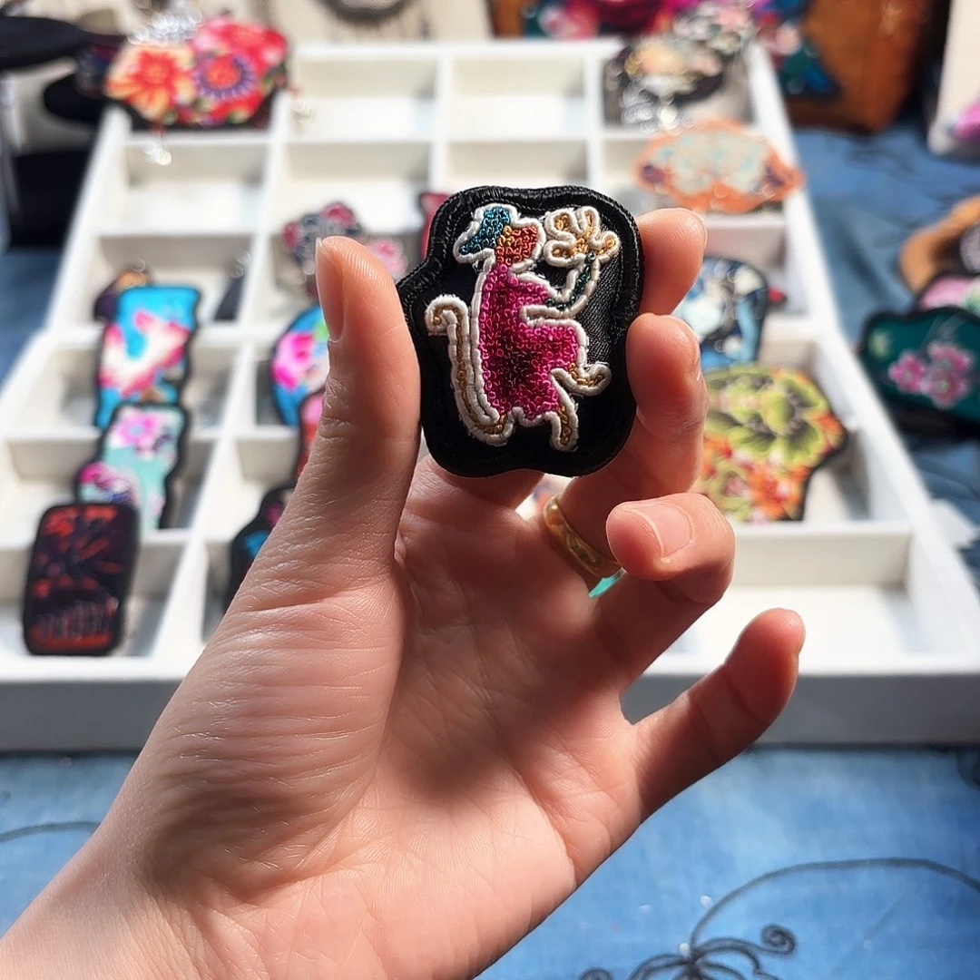 刺绣一***⭐手工刺绣工艺