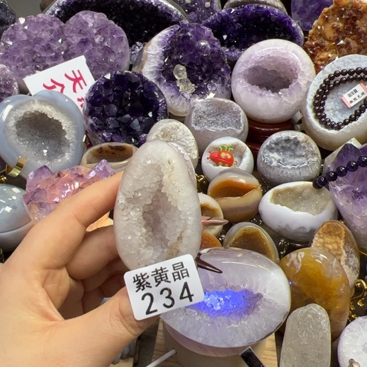 未镶嵌大型摆件（非配饰）紫晶234