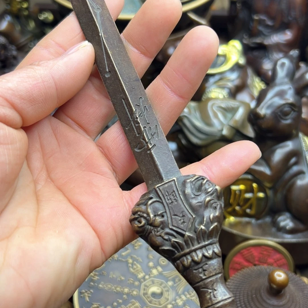 铜摆件欢迎欢迎你