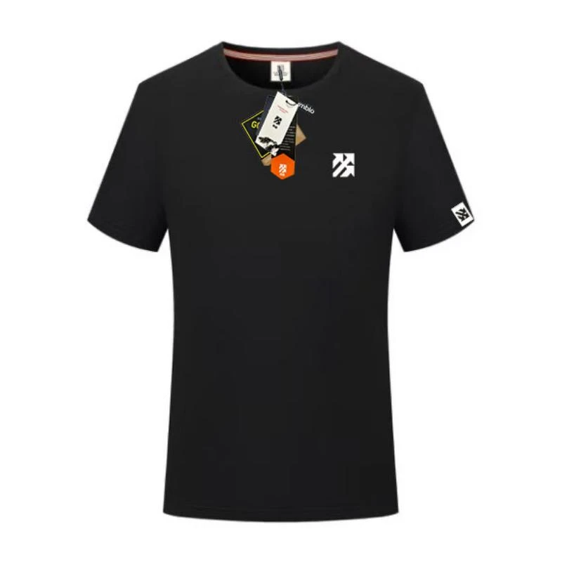 路森LUCEN 2025年重磅冰感冰丝T恤男女情侣夏季新款降温休闲短袖