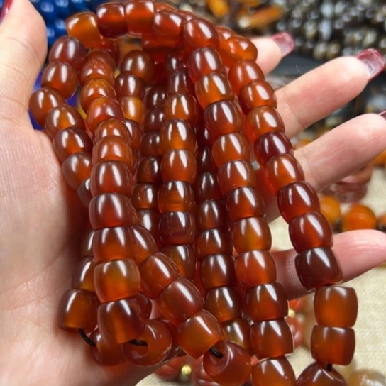 玛瑙/玉髓未镶嵌颈饰咆***葵