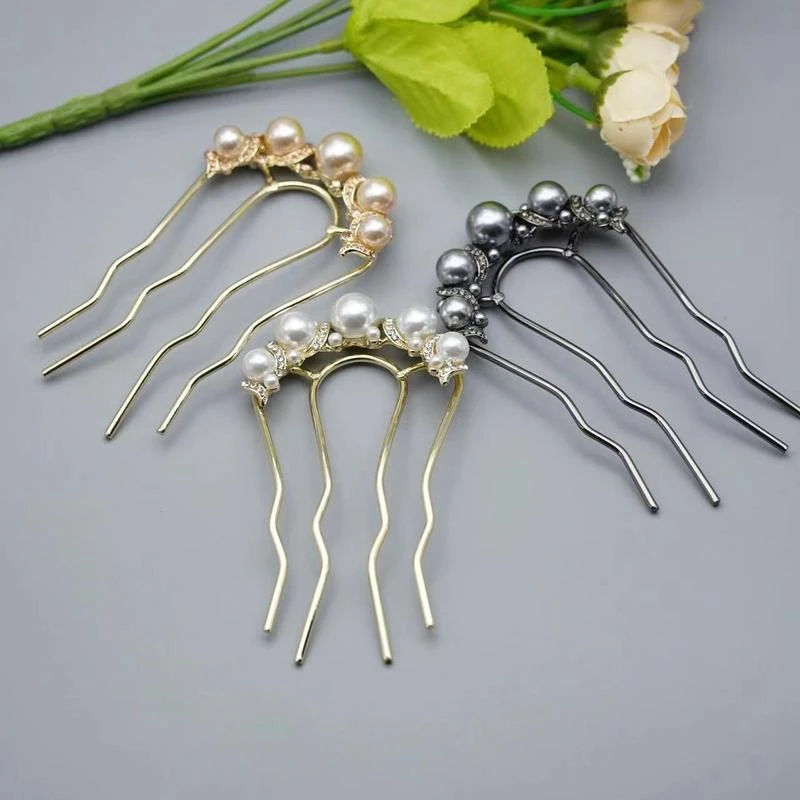 女商务风少女风中国风公主风发簪排簪头饰优雅发簪子