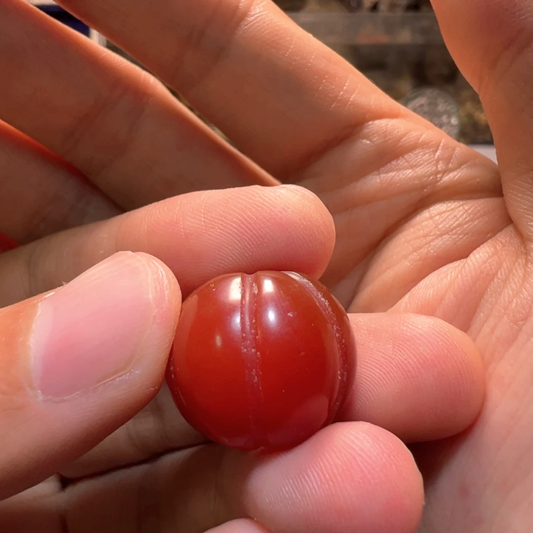 一***刀玛瑙/玉髓手链未镶嵌