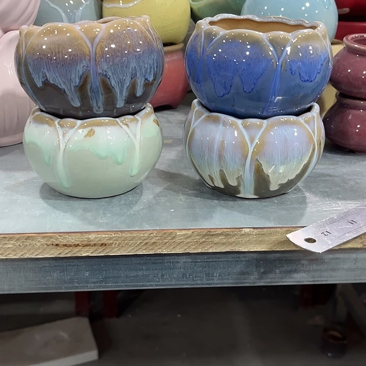 陶瓷花盆全场10包邮