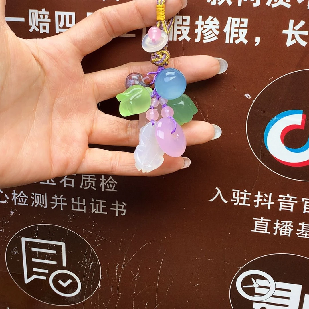 【闪购商品】玛瑙/玉髓车挂未镶嵌