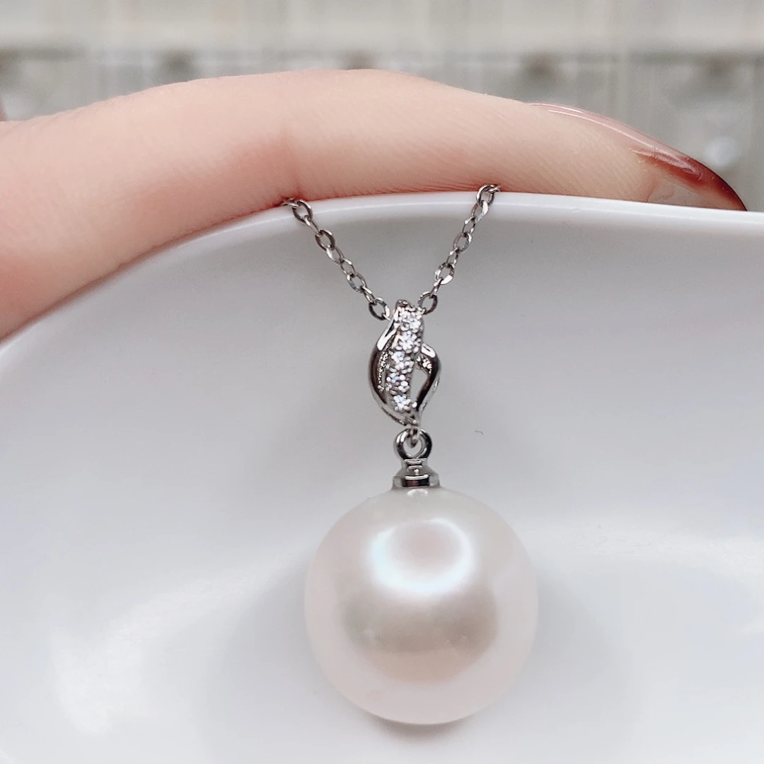淡水珍珠吊坠(赠链)合金