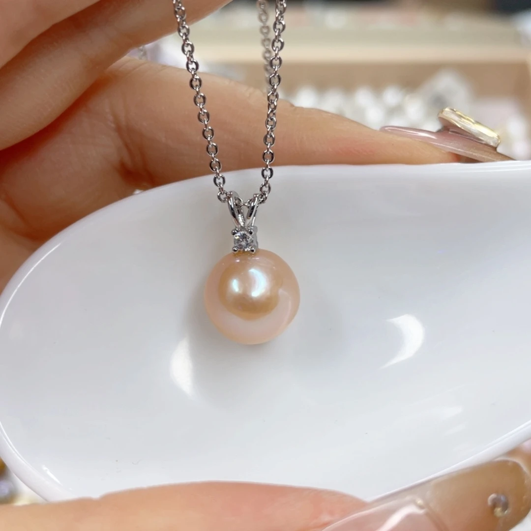 淡水珍珠未镶嵌吊坠(赠链)
