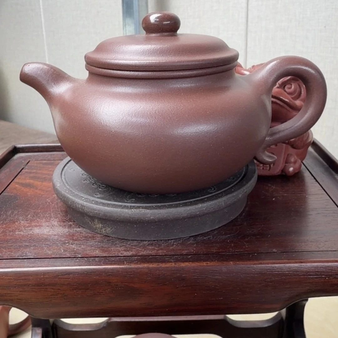 仿古壶200cc老紫泥