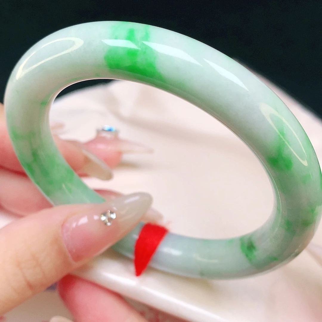 翡翠未镶嵌手镯天然翡翠1191