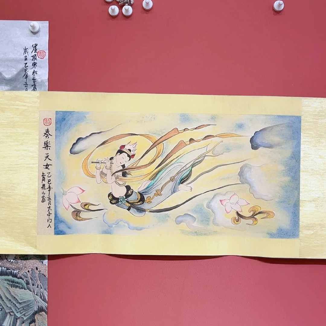 国画侯果山老师作品朵