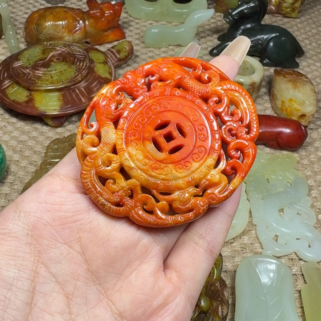 吊坠白玉菩提挂件