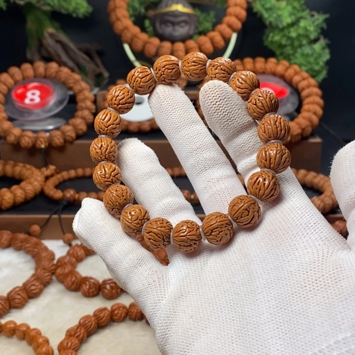 桃核吊坠秦岭龙纹