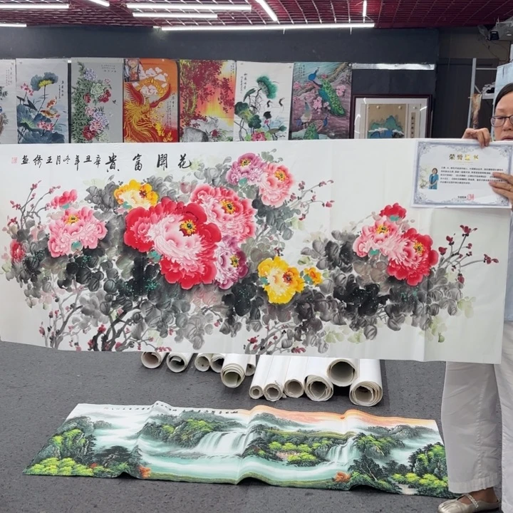 字画等多种形式的艺术作品