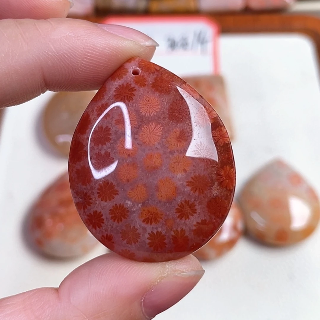 【闪购商品】硅化玉吊坠(赠链)未镶嵌阳*