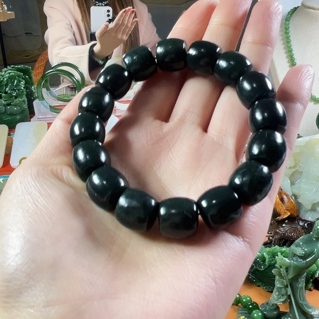 和田玉（青玉）未镶嵌手串