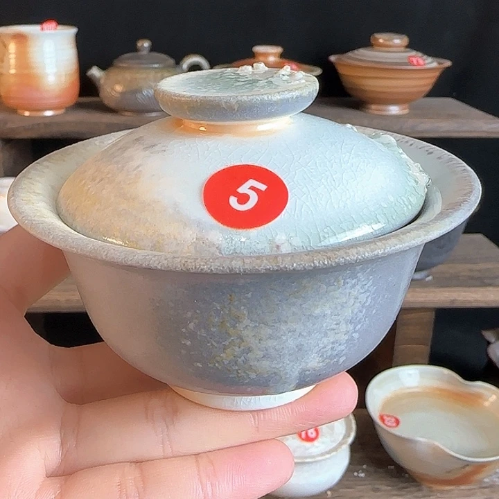 纯手拉坯手工柴烧