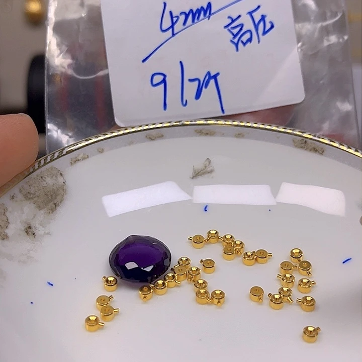 紫晶颈饰银S925镶嵌紫晶925镶嵌177