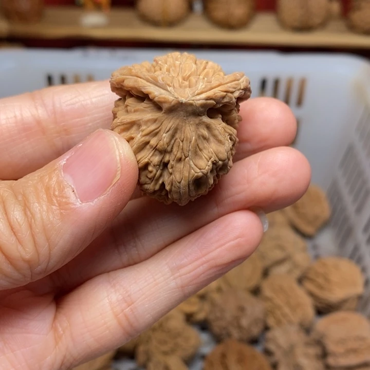 合***实把件文玩核桃文玩