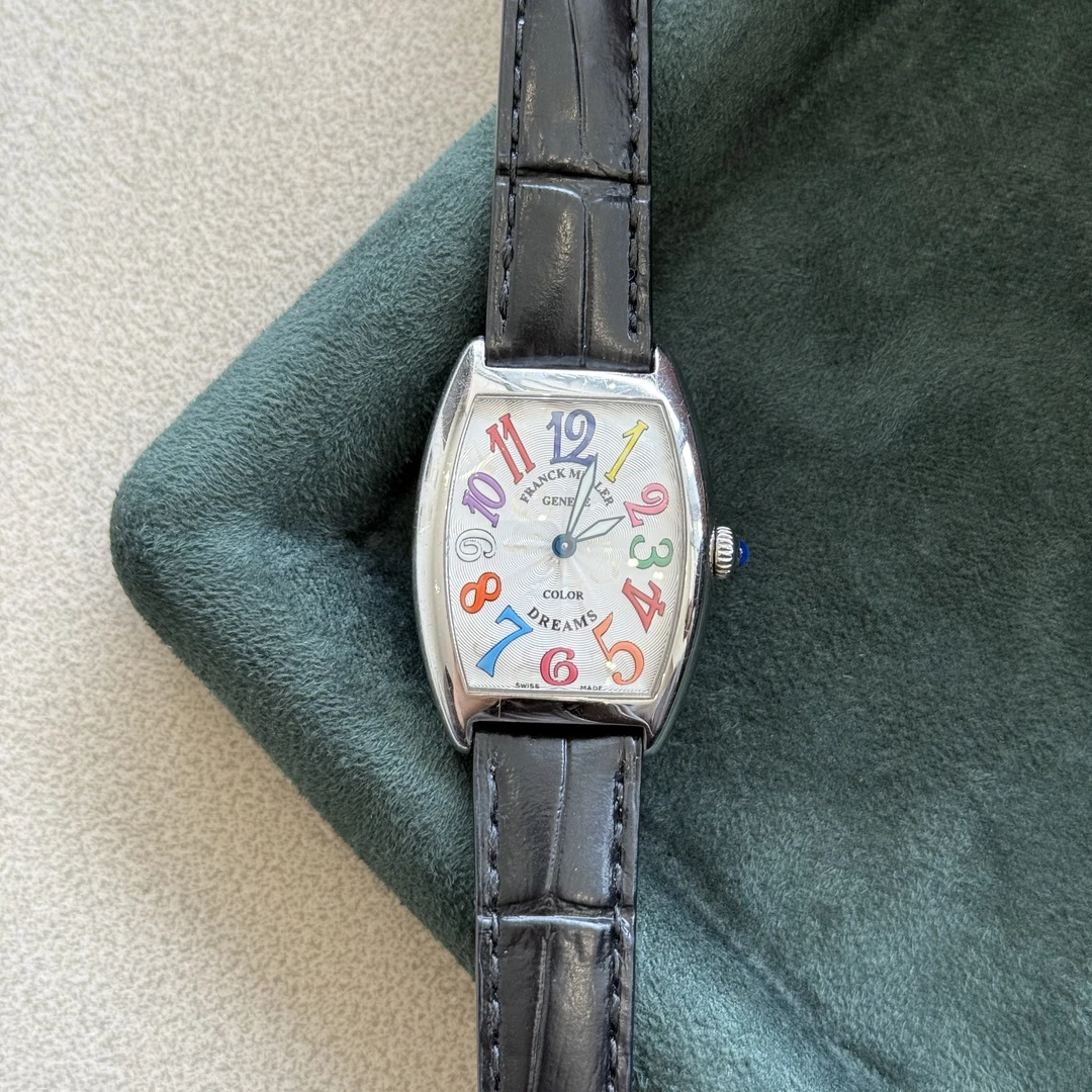95新 Franck Muller/法兰克穆勒 石英机芯/女表/彩字