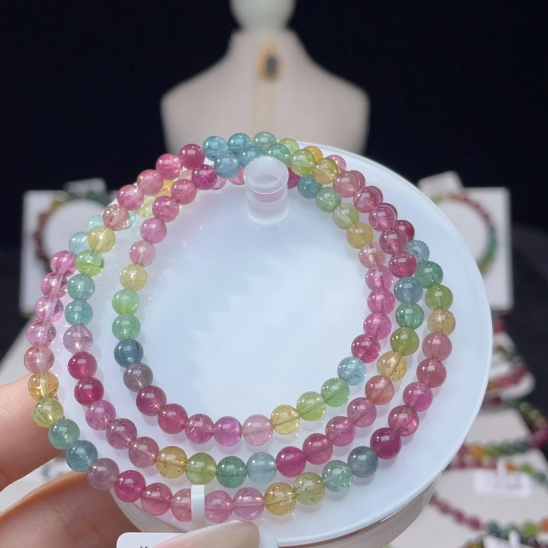 未镶嵌手串碧玺5.1mm±