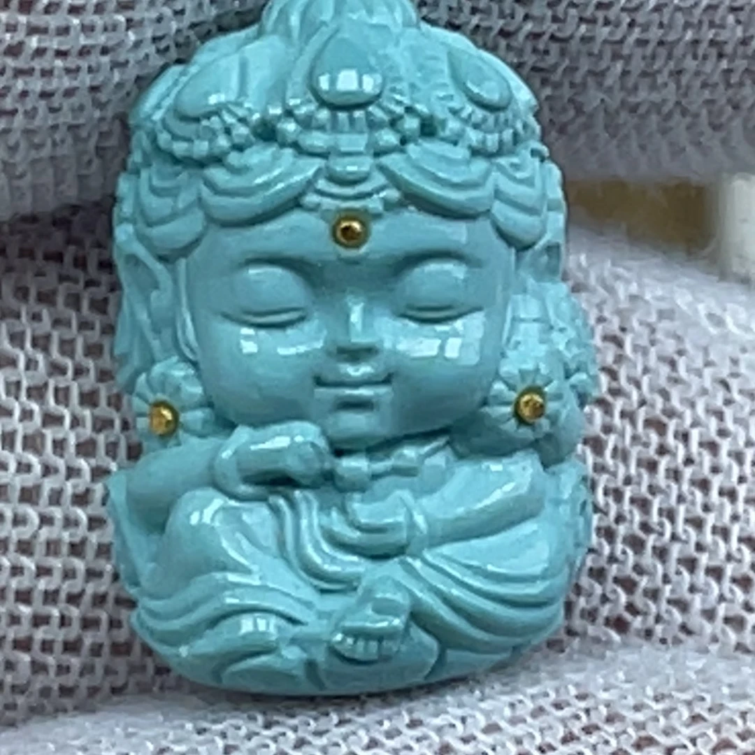 未镶嵌绿松石珠宝奇石