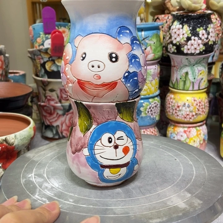 景德镇艺术手绘作品