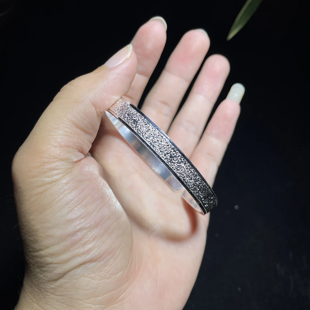 YZ028 碎冰冰轻奢开口手镯 （无礼盒）