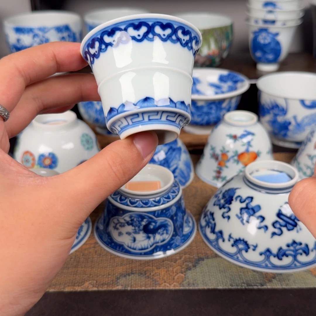 现代手工手绘茶器微瑕福利