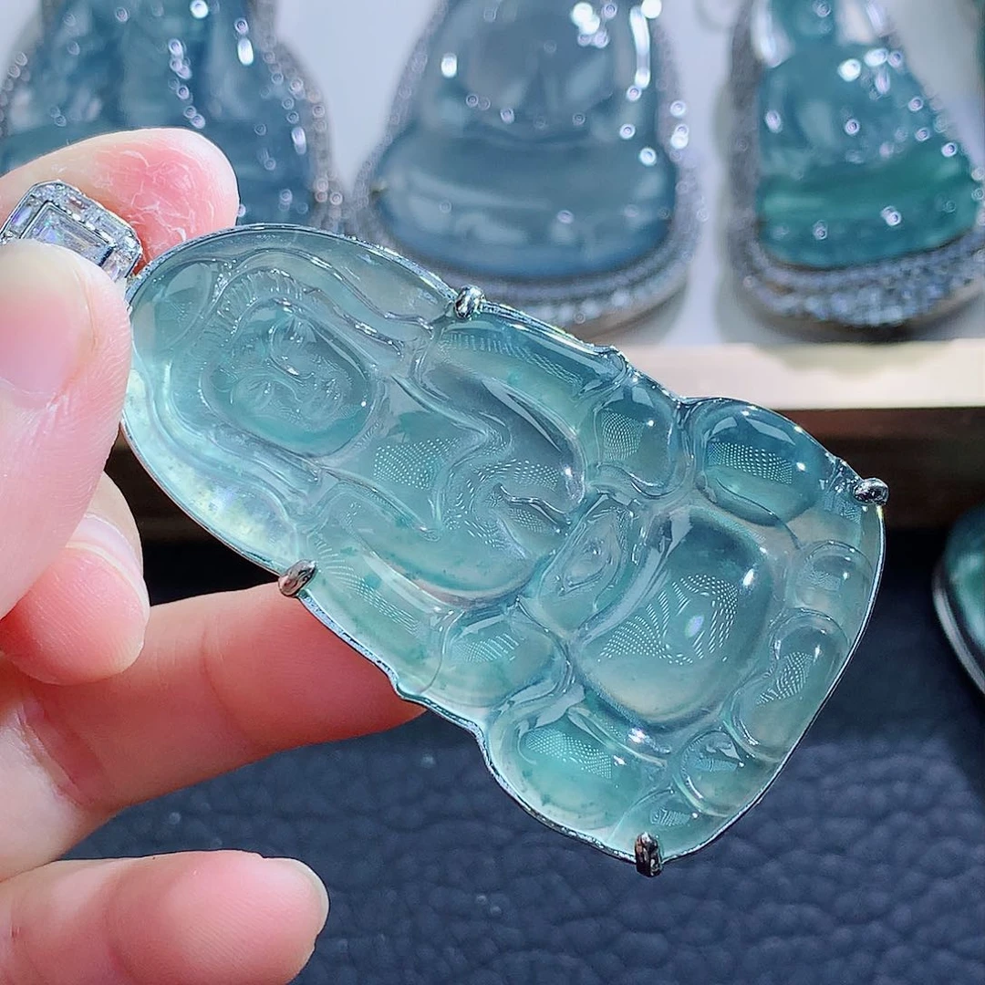 未镶嵌挂件翡翠翡翠