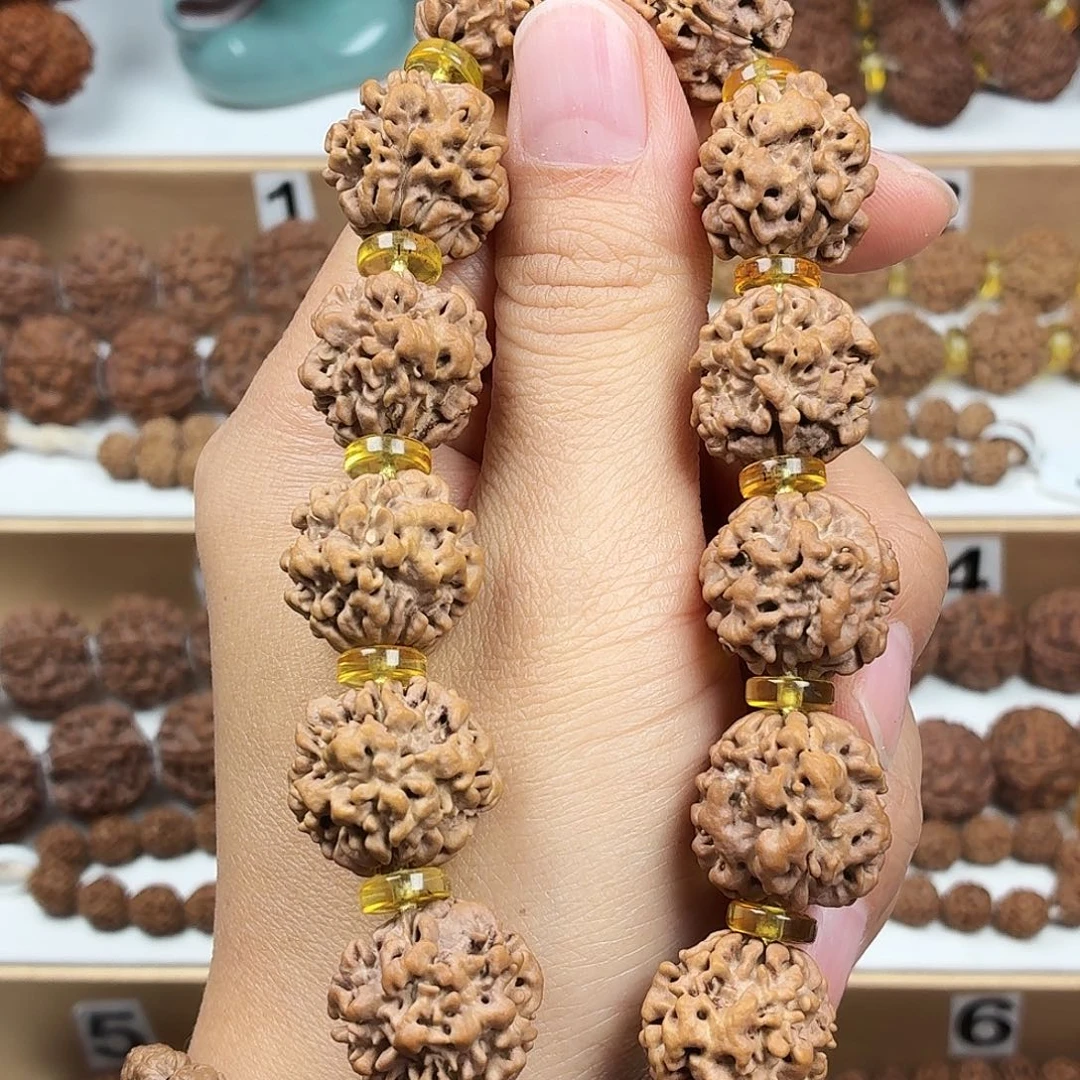 金刚菩提手串收藏版稀有精品0瓣火焰龙珠